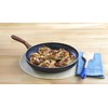 IMUSA USA Woodlook 12" Black Stone Fry Pan Handle and