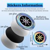 12 Pcs Cell Phone Protection Stickers,Blocker Equipment Stickers for Laptops