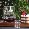 Wine Glass for Women - "Chaos Coordinator" 15oz Stemless Thank