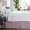 Nestl Dusty Purple Full XL Bed Skirt - Full XL