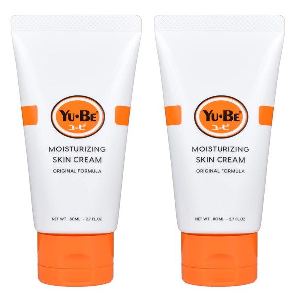 Yu-Be Moisturizing Skin Cream 2.7 Fl. Oz. (Duo) I Deeply Hydrating Moisturizer for Extra Dry Skin on Face, Body & Hands - Moisturizing for Day & Night & After Hand Washing I Alleviates Itchy Skin