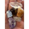 Scorpio Stone Combo Set, Amethyst ,Quartz, Smoky ,Calcite ,Sunstone ,Moonstone