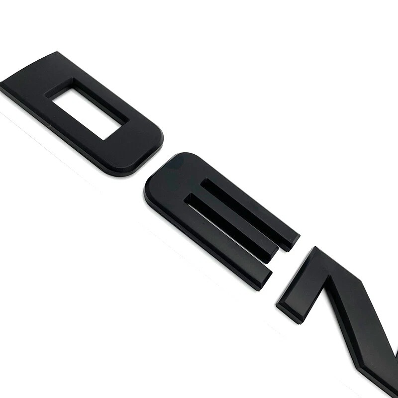 AutoTattoo Denali HD Side Door Tailgate Letter Nameplate Emblem Badge