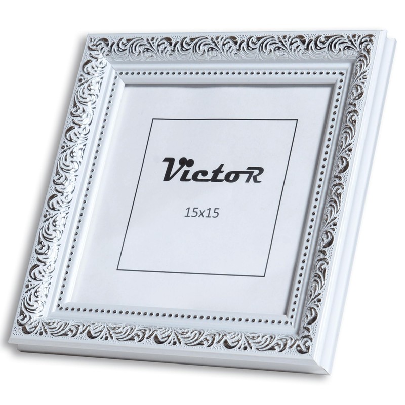 VictoR Rubens Vintage Picture Frame 15 x 15 cm White