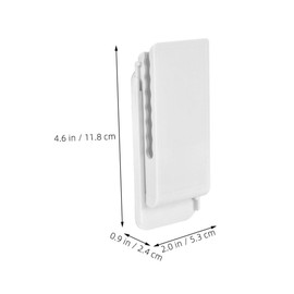 Mikinona Strip Holder Wall Mount Cable Organizer for Power Strips WiFi Routers Adapters Durable Material Easy Installation Space Saving Design for Use