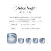 DASHING DIVA Magic Press Stellar Night Nail Tips, 24 Tips,