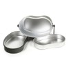 1.5L Outdoor Military Canteen Mess Tin Kit Camping Cookware Lunch