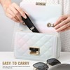 FERYES Cuticle Clipper with Cuticle Pusher & Storage Pouch, Portable