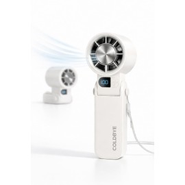 Portable Handheld Fan with Cooling Plate, 199-Speed Stepless Control, 3-in-1 Foldable Fan for Handheld/Desktop/Neck, Powerful Airflow Personal Fan for Travel, Makeup, Outdoor, Summer Essentials