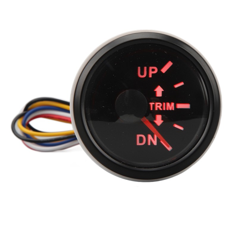 52MM Boat Trim Gauge Stainless Steel DC9 to 32V UP