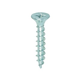 TIMCO Solo Chipboard & Woodscrews - PZ - Double Countersunk 5.0 x 30 - Zinc - Box of 200