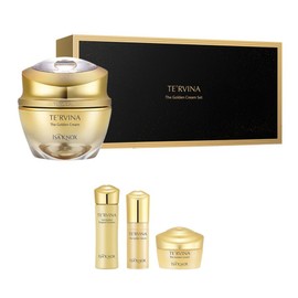 Isa Knox Tervina The Golden Cream 60ml + Original Solution 25ml + Cream 10ml + Serum 10ml Set, 105ml, 1 Piece / 이자녹스 테르비나 더 골든 크림 60ml + 오리지널 솔루션 25ml + 크림 10ml + 세럼 10ml 세트, 105ml, 1개