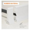 Yisuipu 3.2" High Shower Threshold Water Dam 67 Inch Collapsible