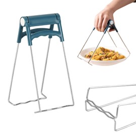 Tongs for Hot Air Fryer, Hot Air Fryer Tongs, Airfryer, Barbecue Tongs, Gripping Tongs for Airfryer, Stainless Steel, Retriever Tongs, Kitchen Tongs, Kitchen Oven Tongs, for Bowl Clip, Steamer, Air