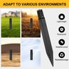 Litoexpe 6 Pcs 8.27 Inch Reinforced Ground Spikes, Solar Lights