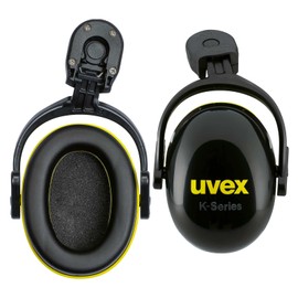 uvex Pheos K2P Magnetic Ear Defenders, Ear Protectors, 30 SNR, for Visors 9906003, 9906006, 9906008