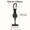 Retractable Phone Lanyard for Everyday Carry – Clip-On Tether with