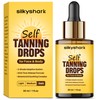 SilkyShark Facial Self Tanning Drops (1 Fl Oz), Tanning Drops