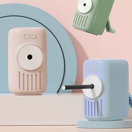 Delhi Deli Milk White Point Pencil Sharpener Milk Green / 델리 밀크 화이트 포인트 연필깎이 밀크그린