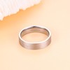MILACOLATO G23 Titanium Ring for Men Women 5mm Matte Brushed