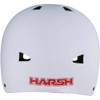 Harsh ABS Scooter Skateboard Helmet - Matt Black (Medium (55cm