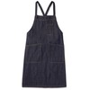 Gilio Denim Chest Front Wake (Tasuki) 1910 Navy Blue, Japan