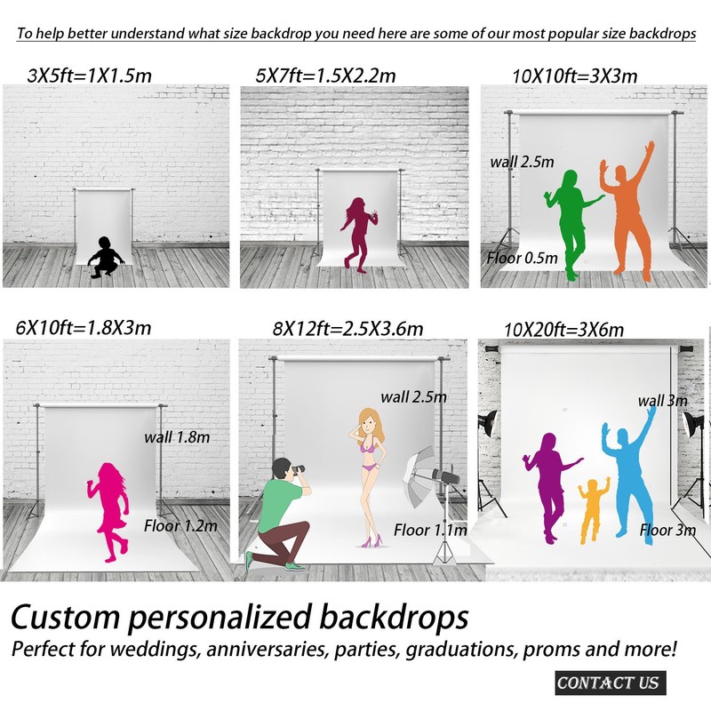 MEHOFOND 7x5ft Miss To Mrs Backdrop White Rose Floral Gold