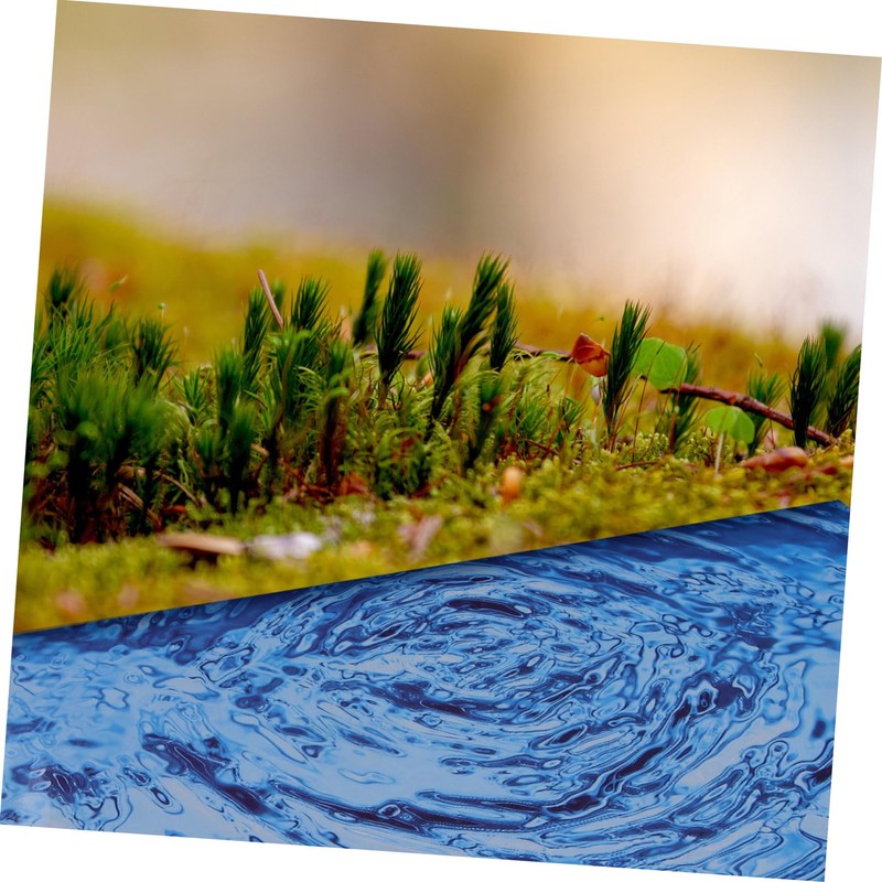 DOITOOL 1 Sheet Water Surface Sticker Water Grain Wallpaper for
