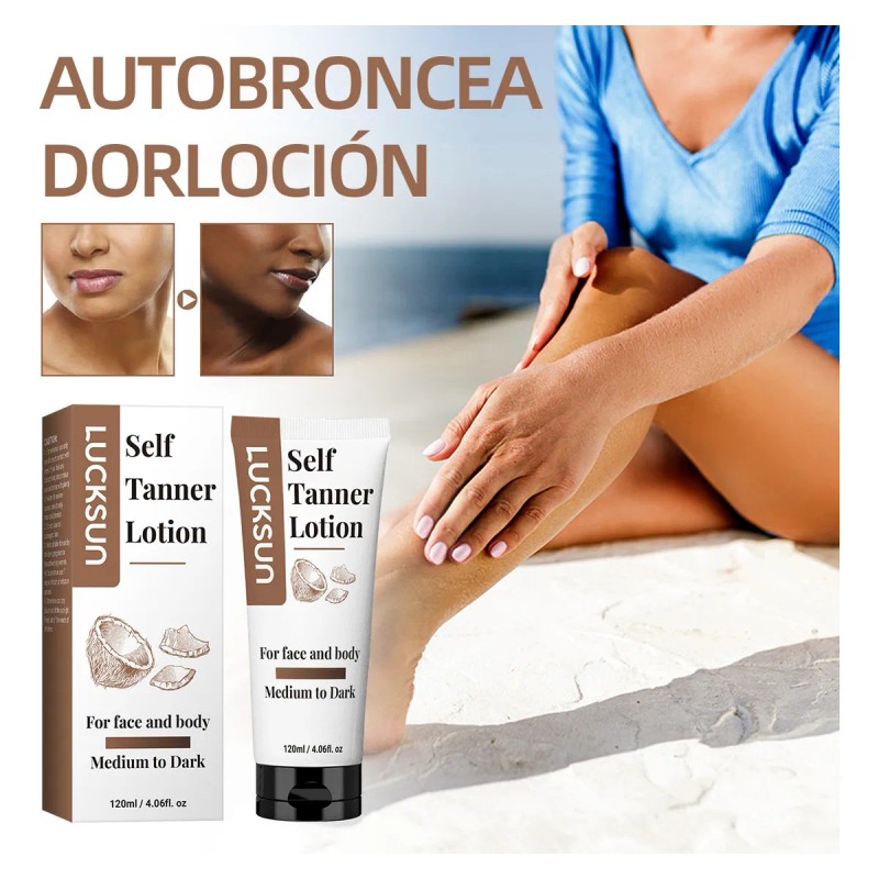 Loción Autobronceadora Spf 30+ Protección Bronceadora Hidrat