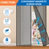Sylken Magnetic Screen Door Fit Door Size 36 x 80