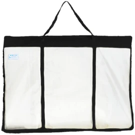 Mattress Storage Bag with See-through Contents/Single / Semi-Double / Double (With Handles) [Portable and Storage] [Durable Thick Non-woven Fabric for Long Lasting] Mattress Storage Bag, Mattress Storage Cover, Mattress Storage Case, Futon Storage Bag