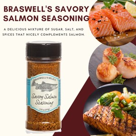 BRASWELLS Savory Salmon Seasoning, 6.25 OZ