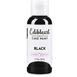 Sweet Sticks Matt Edible Art Paint 50ml Black