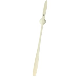 Goib Elegant 29-Inch Wall-Mounted Shoehorn – Sleek Long with Hidden Wall Mount – Stylish and Practical Shoe Helper for Modern Homes - White
