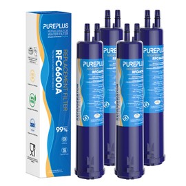 PUREPLUS Compatible with 4396841, 4396710, Everydrop® Filter 3, EDR3RXD1, 46-9083, 46-9030, 9030, 9083, Refrigerator Water Filter, 4Pack