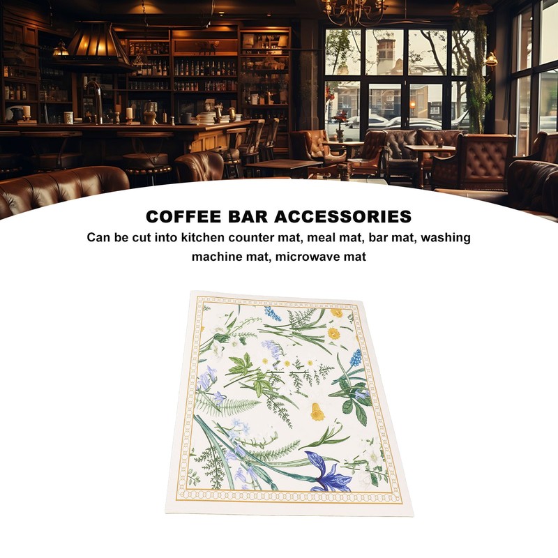 Coffee Bar Mat Household Coffee Machine Refrigerator Washing Machine Microwave