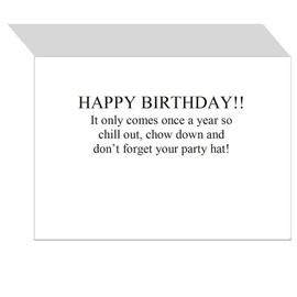 CafePress Chinchilla Party Greeting Cards Folded Greeting Card Glossy
