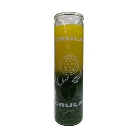 Generic Orunla (Orula) Yellow/Green 7 Day Candle
