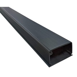 Electriduct 2150 Series Latching Cable Raceway - 2" x 1.5" Channel Size - 3 Sticks - 5 Feet Long (15 Feet Total) - Black