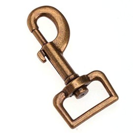 Cotowin 1 Antique Brass Swivel Snap Heavy Hooks by Cotowin