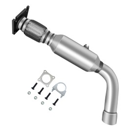 FortunaFlow Catalytic Converter Compatible with Dodge Grand Caravan 2008-2010 3.3L 3.8L,Chrysler Town&Country 2008-2010 3.3L 3.8L,VW Routan 2009 2010 3.8L,Rear(EPA Compliant high flow standard)