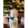 clothinx Chinese Zodiac Signs Fabric Bag with Selection, Buffalo Red