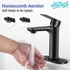 Herogo Bathroom Sink Faucet 1 or 3 Holes, Matte Black