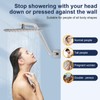 Square Shower Head Extension Arm with Flange, 16.5 Inch Z/S