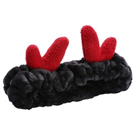 scicent Hair Bands, Pack of 2, Animal Ears, Headbands, Women's Make-Up Face Washing, Hairband, Make Up Headband, Hair Band for Removing Make-Up, Shower, Spa Headband for Women - 10828