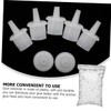 TOVINANNA 100pcs Eyelash Glue Bottle Stoppers for Extensions Lash Glue