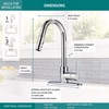 Peerless Precept Single-Handle Kitchen Sink Faucet with Pull Down Sprayer,
