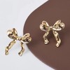 Bow Earrings for Women Rhinestone Bow Earrings Crystal Statement Dangle