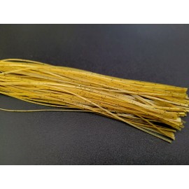 Big Hit Fly Co RUBBER SILICONE LEGS - Fly Tying Material - 5 COLORS Available - Sili Legs - NEW - Olive Black Flec