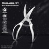 Poultry Scissors- Professional Heavy Duty Kitchen Shears for Spatchcocking Chicken
